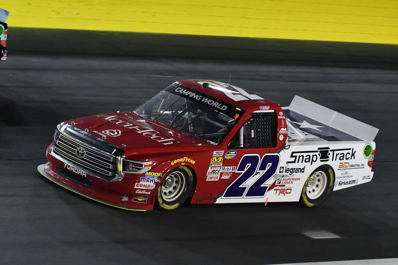 Read more about the article Austin Wayne Self, No. 22 AccuTech / Snap Track / Don’t Mess With Texas Toyota Tundra