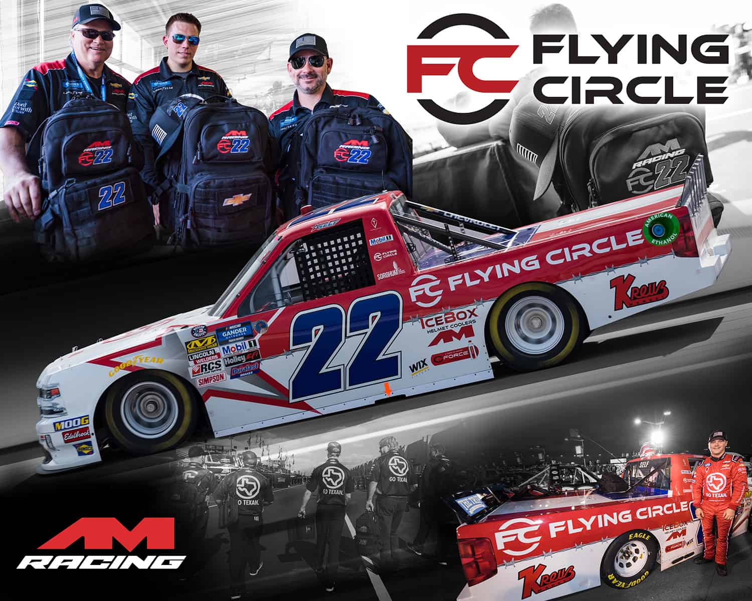 Read more about the article Flying Circle returns to AM Racing for 2020 Truck Series season
