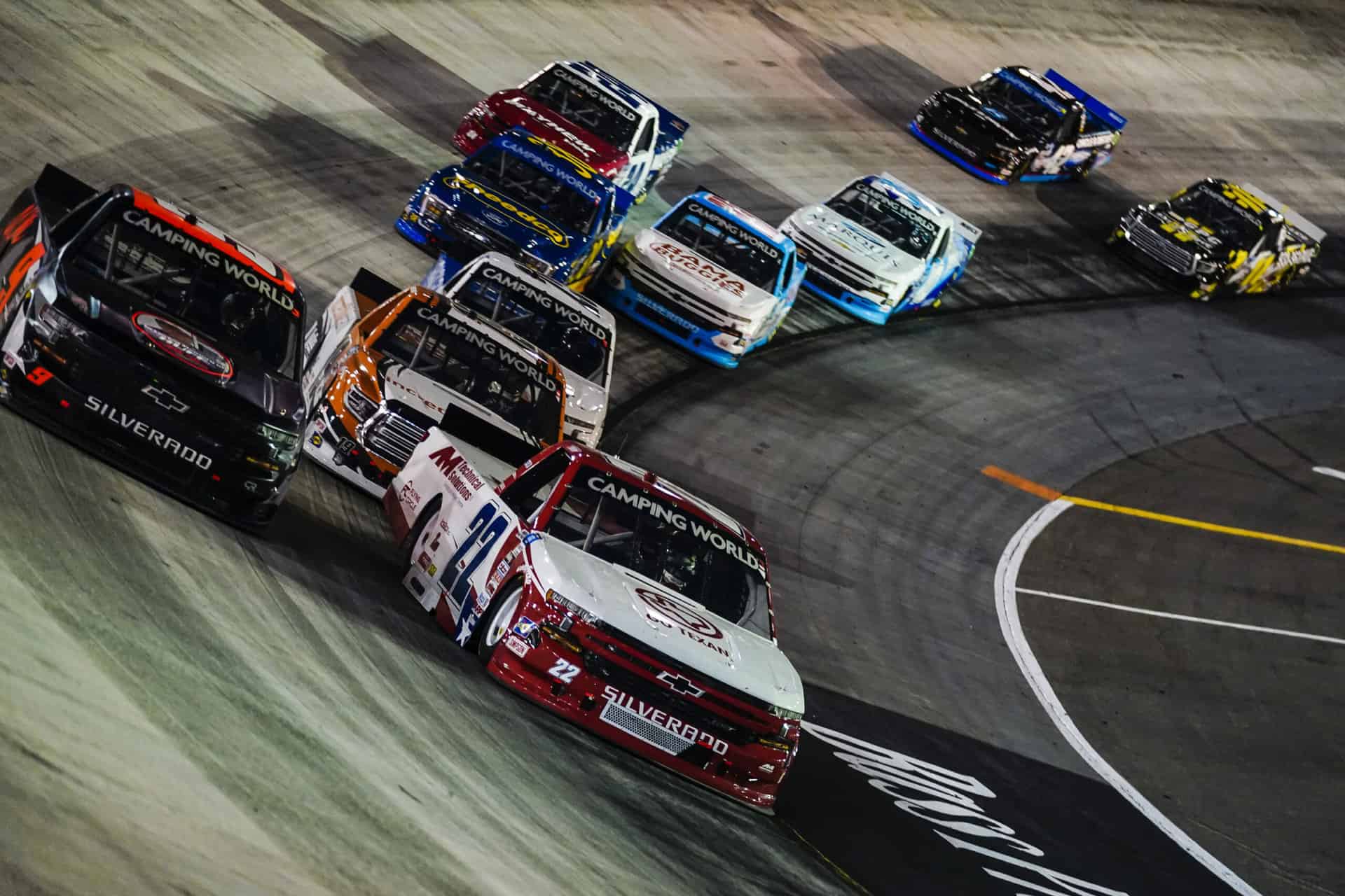 Read more about the article Austin Wayne Self recovers for strong top-15 finish at Bristol Motor Speedway