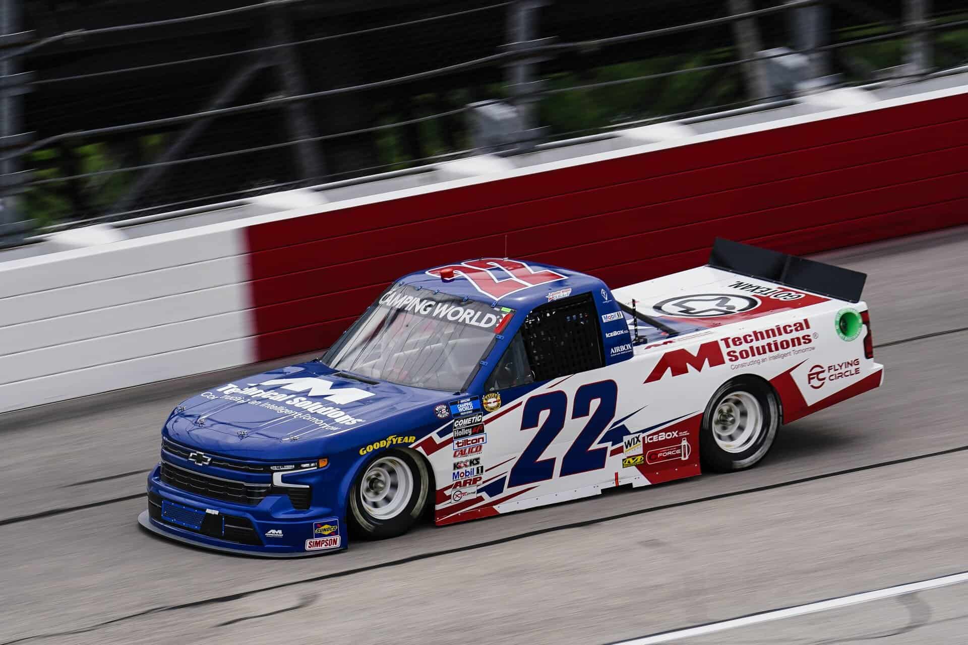 Read more about the article Austin Wayne Self; AM Racing Battle Handling Woes at Richmond Raceway