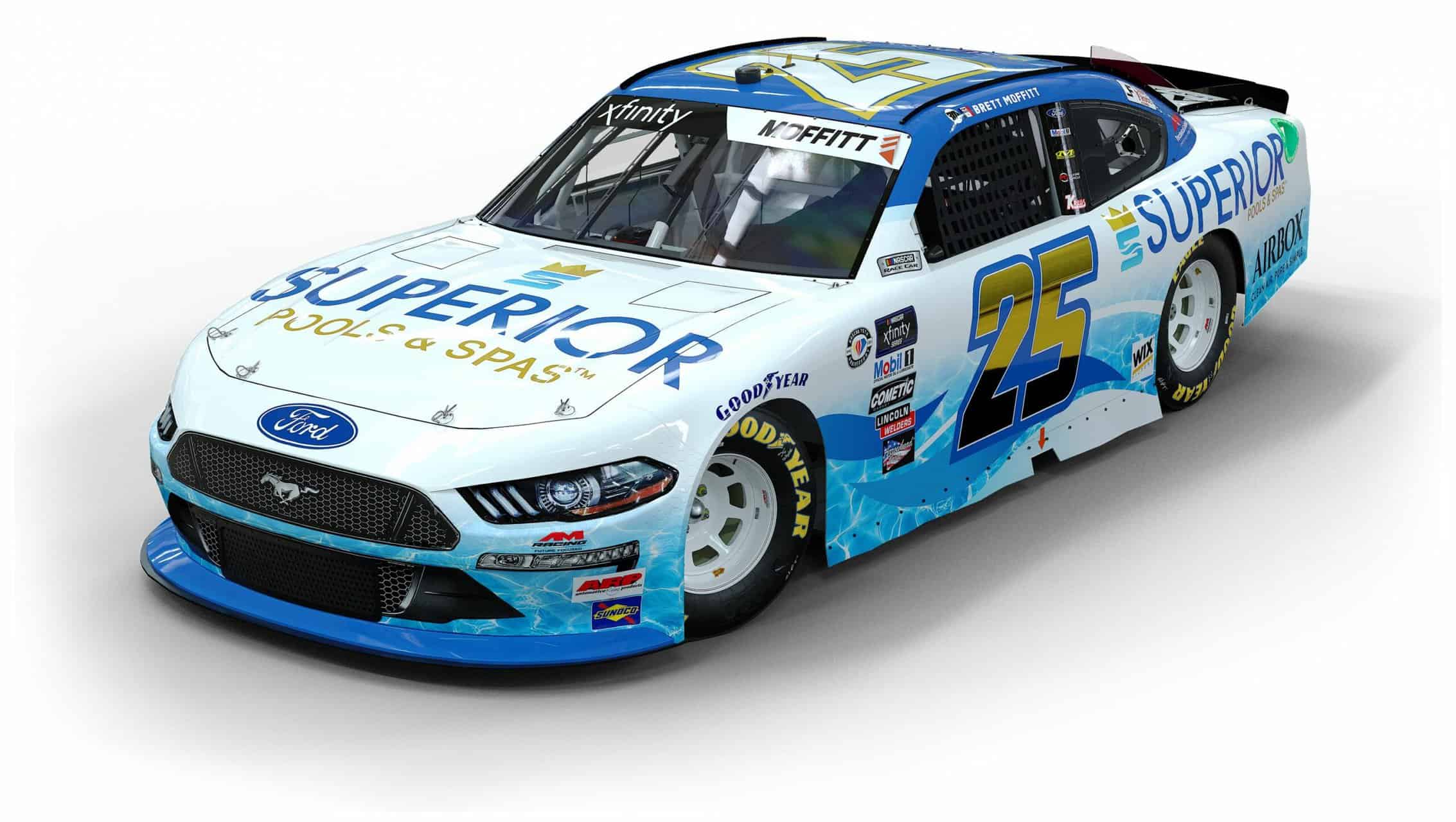 Read more about the article Superior Pools & Spas to Support Brett Moffitt and AM Racing at Charlotte ROVAL